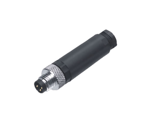 M8 3Pin 連接器、公頭
