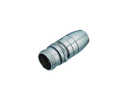 M23 16Pin 連接器、直頭、公頭