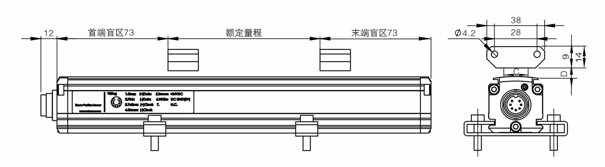 M型 滑塊磁鐵